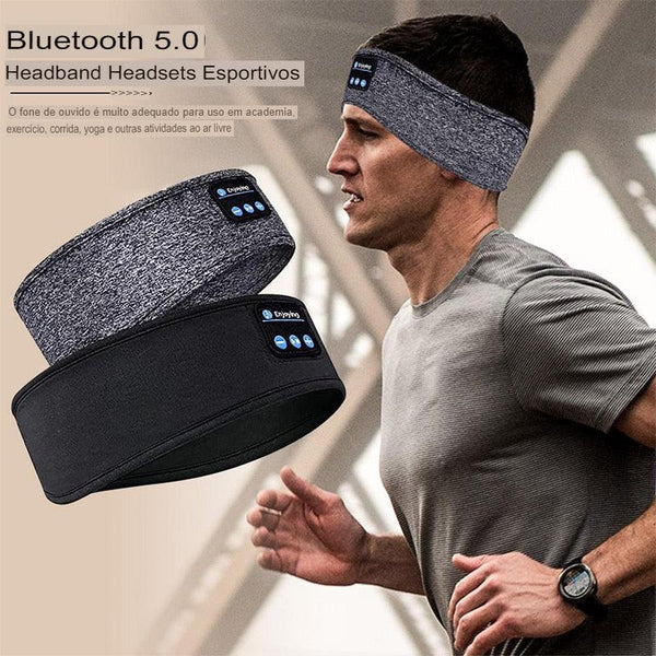 Fone de Ouvido banda Faixa Bluetooth - Shopibr 