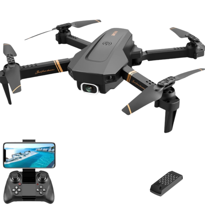Drone Profissional Quadcopter Com Wifi e Controle Remoto - Shopibr 