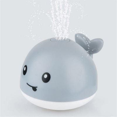 Brinquedo Interativo para Bebê Baleia Pisca Cores Jato D'Água - Shopibr 